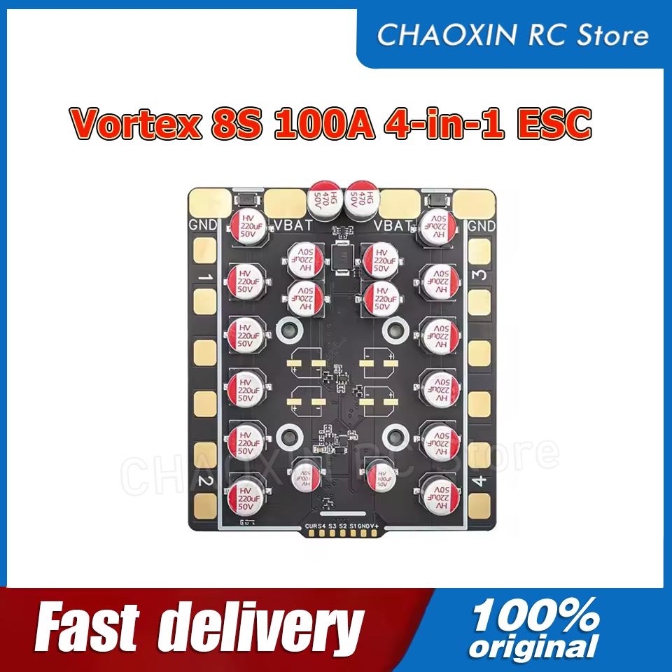 Drone Racing Esc - Vortex 8S 100A 4-в-1 ESC BLS