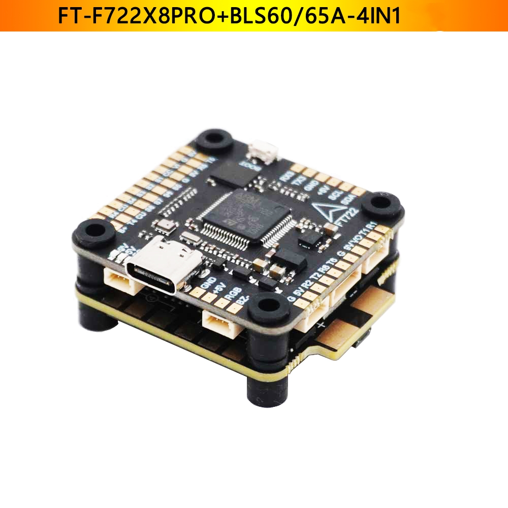Drone Racing Esc - 60A BLHELI_S 4IN1 3-6S Бесщеточный ESC