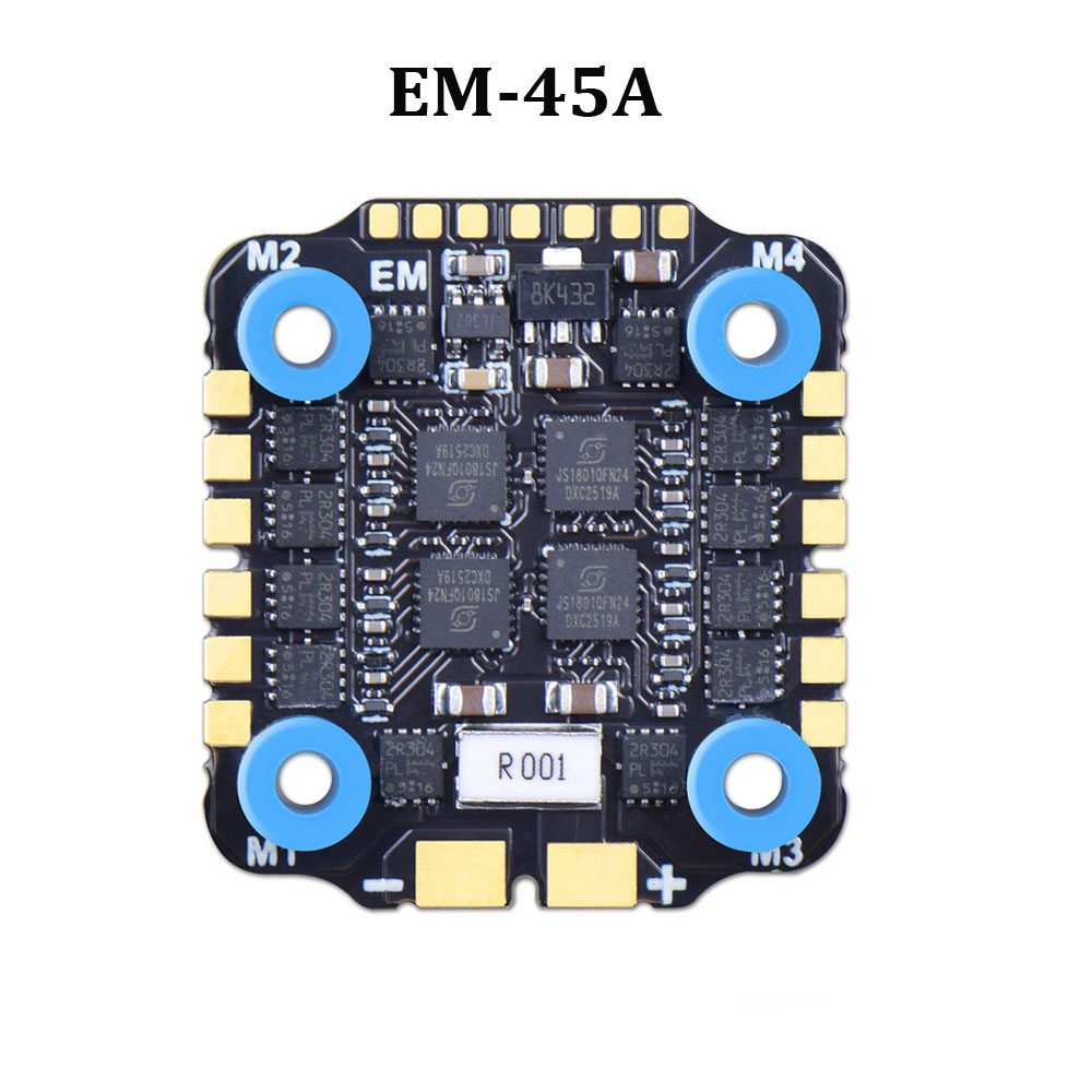 JHEMCU EM 45A/50A 4-в-1 Бескол – обзор и цена Drone Racing Esc
