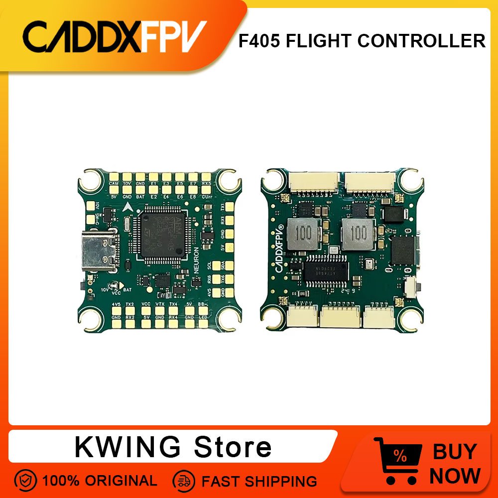Контроллер стека CADDX F405 44 – обзор и цена Drone Racing Esc