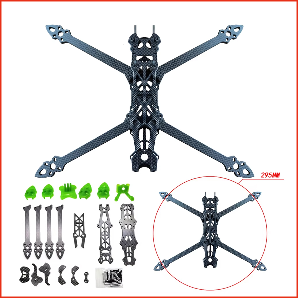1 шт. Mark4 Mark 4 HD 7 дюймов – обзор и цена Drone Racing Frame