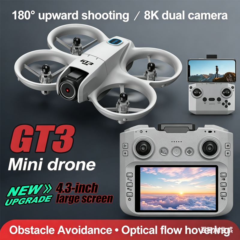 Мини-дрон 2026 GT3/GT3 MAX с к – обзор и цена Eachine Drone E58